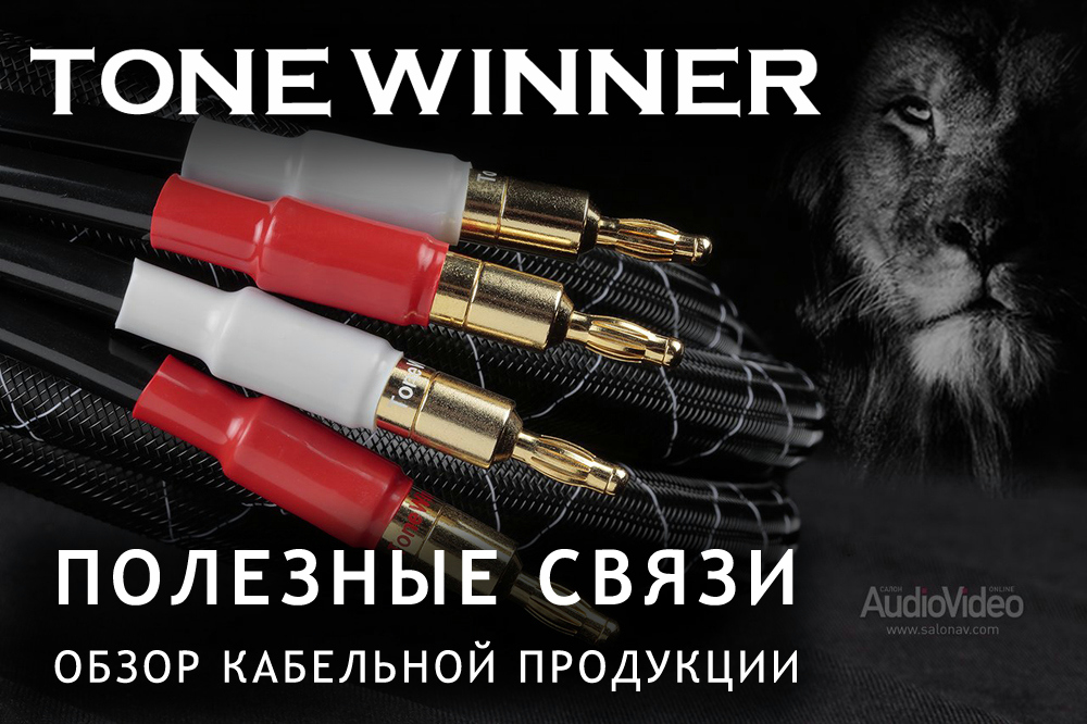 Обзор аудиокабелей Tone Winner от онлайн издания SALON AV.